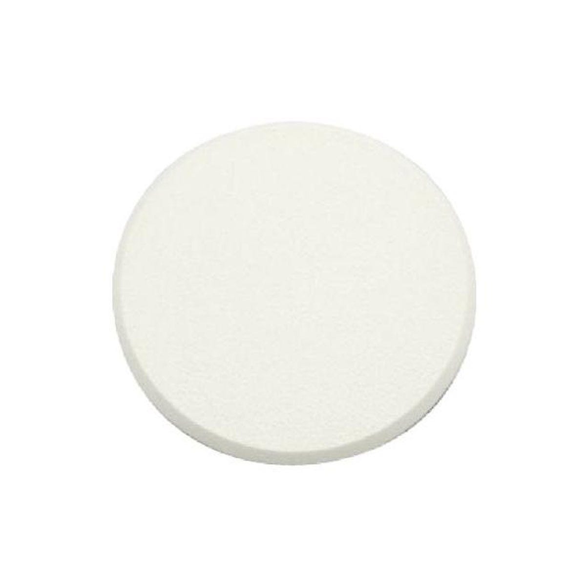 Prime Line 5 In. White Textured Round Rigid Vinyl Wall Protector Bumper