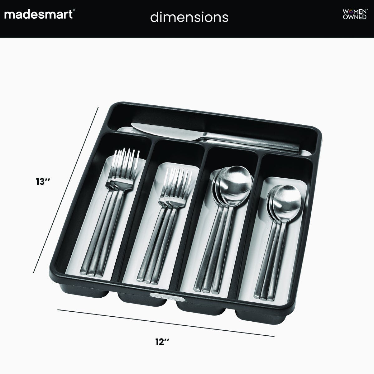 MadeSmart Classic 5 Compartment Silverware Tray - photo 7 MadeSmart Classic 5 Compartment Silverware Tray - photo 7