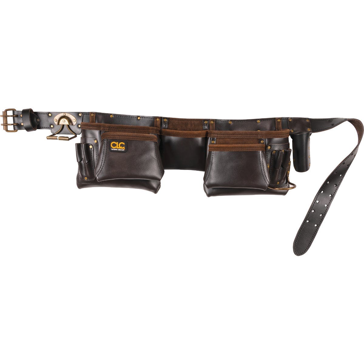 CLC 12-Pocket Leather Construction Carpenter Apron