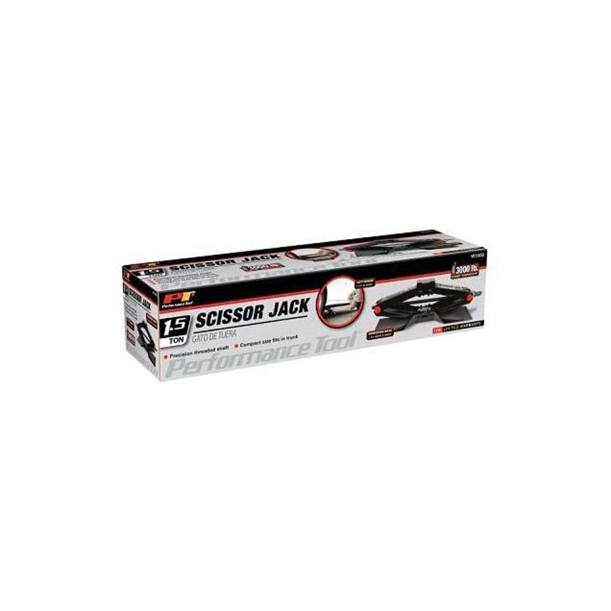 Performance Tool 1-1/2-Ton Capacity Scissor Jack - photo 2 Performance Tool 1-1/2-Ton Capacity Scissor Jack - photo 2