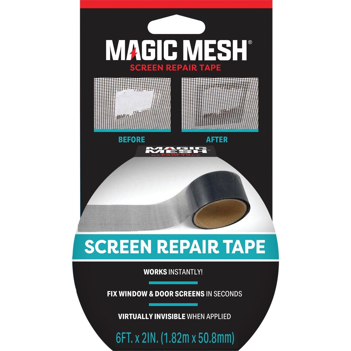 Magic Mesh 9 Ft. x 2 In. Screen Repair Tape