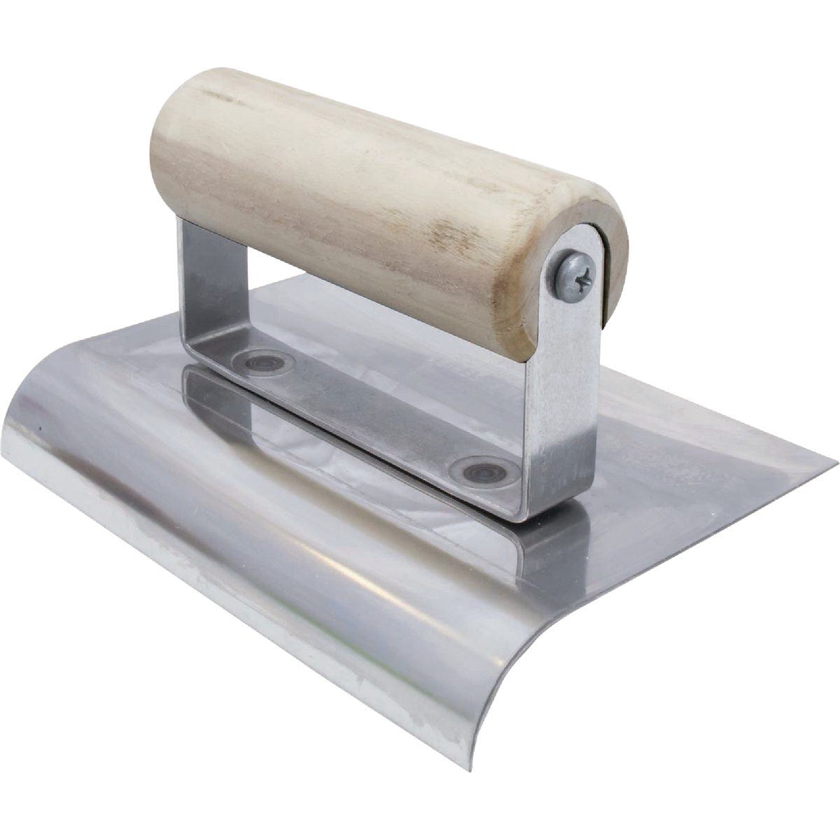 Marshalltown QLT 6 In. x 4 In. Stainless Steel Concrete Edger with Wood Handle - photo 3 Marshalltown QLT 6 In. x 4 In. Stainless Steel Concrete Edger with Wood Handle - photo 3
