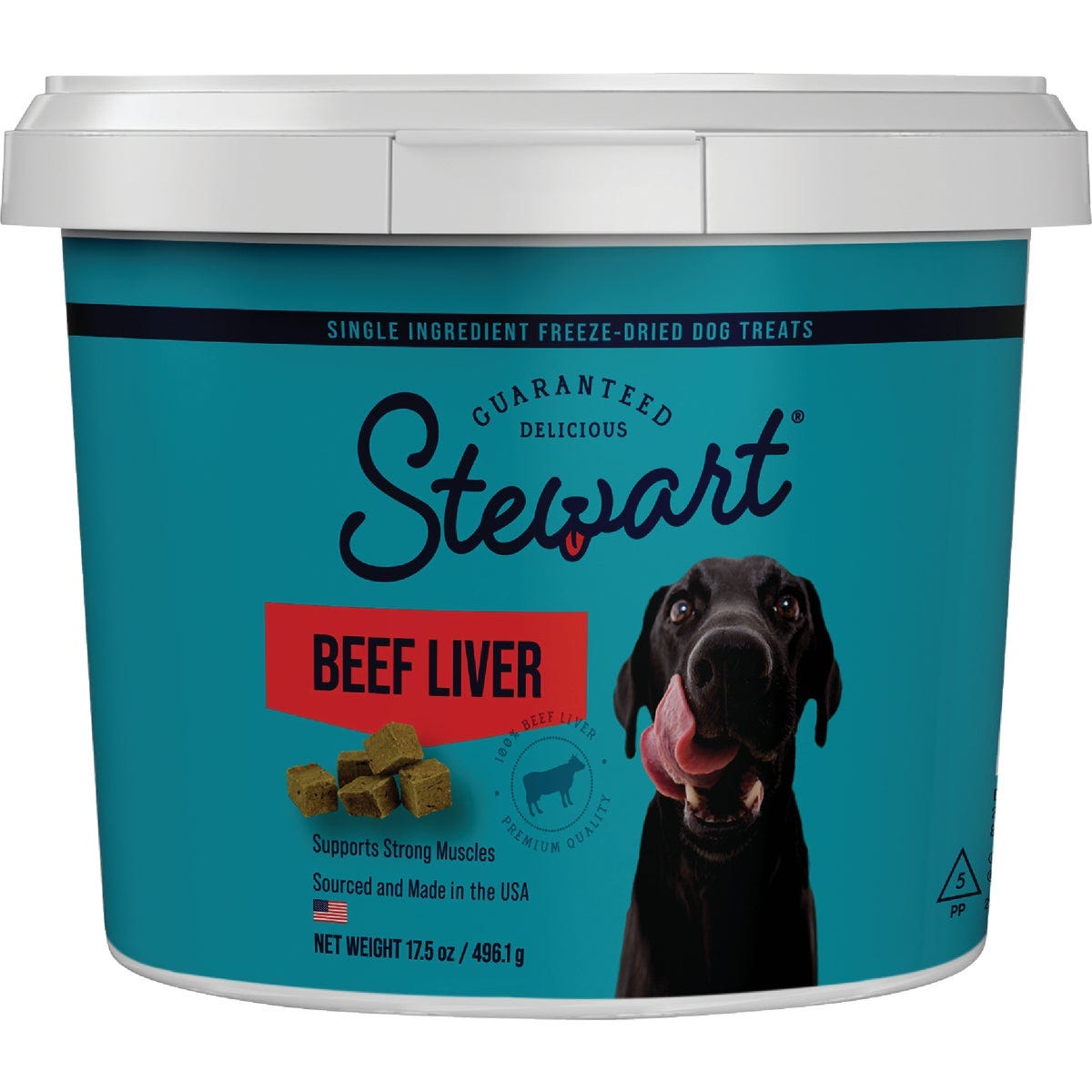 Stewart's 17.5 Oz. Beef Liver Freeze Dried Single Ingredient Dog Treat