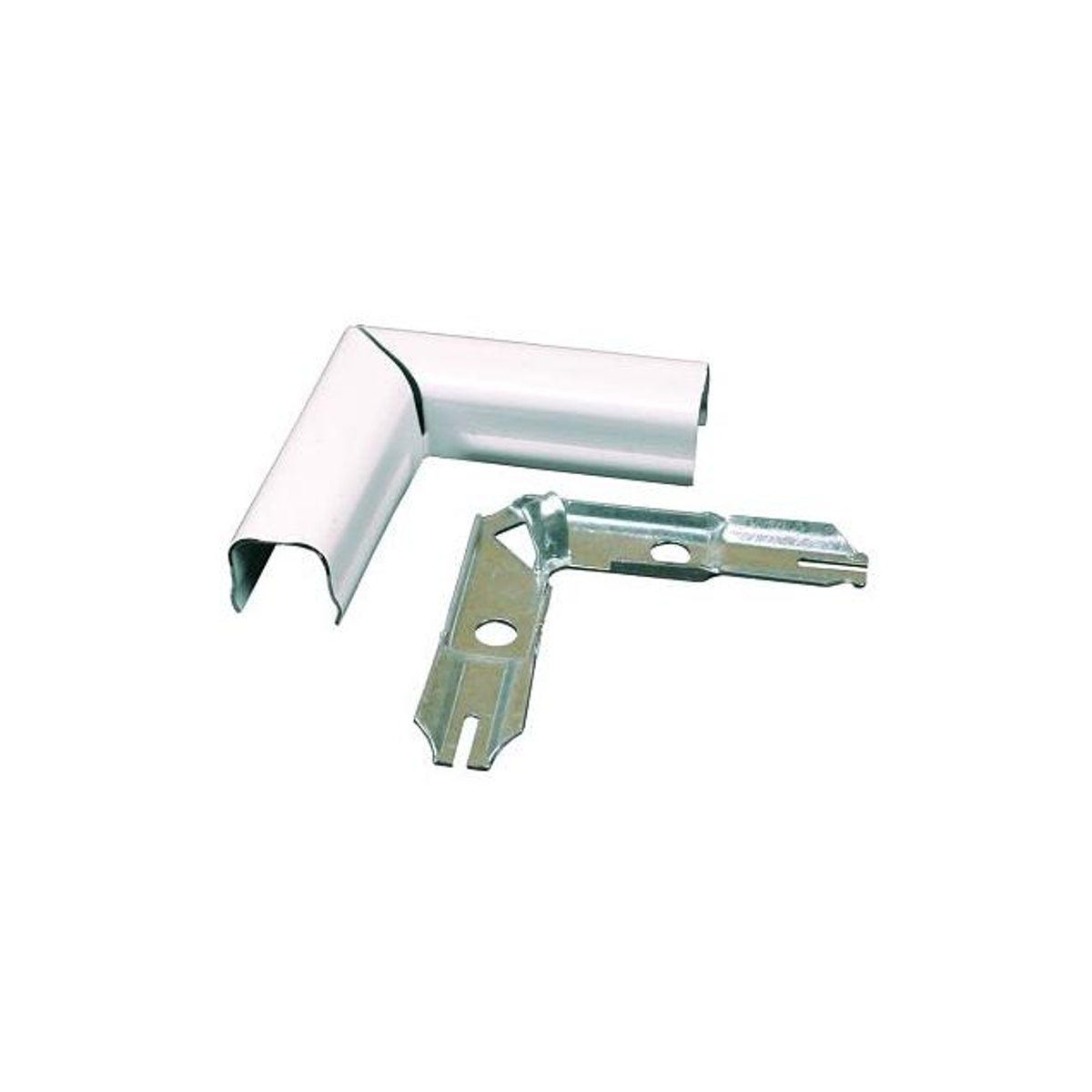 Wiremold White Metal Flat Elbow