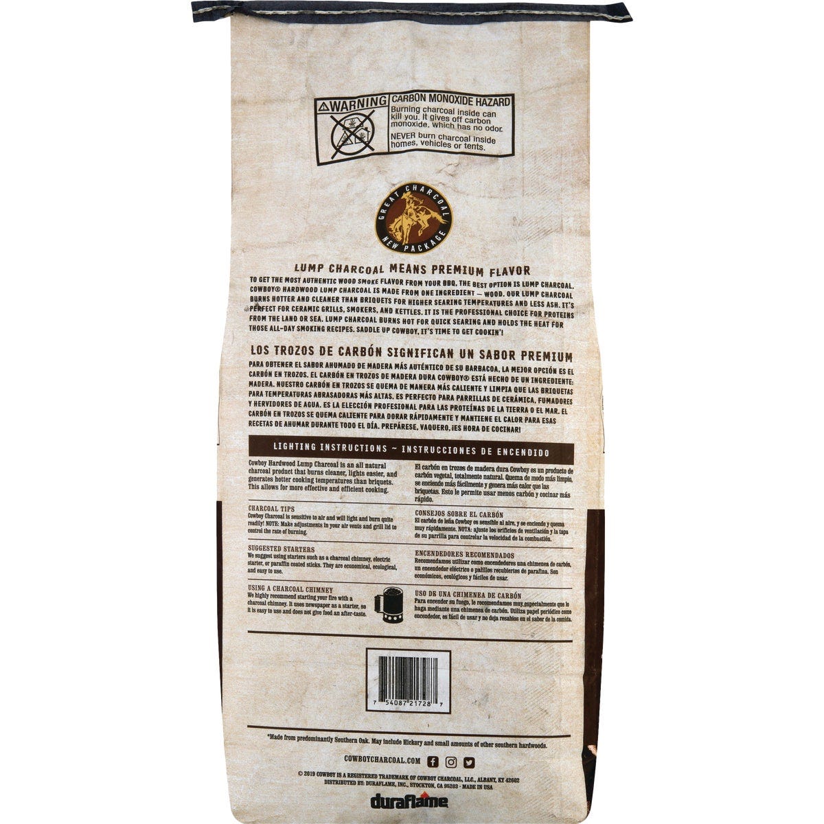 Cowboy 8 Lb. Natural Lump Charcoal - photo 4 Cowboy 8 Lb. Natural Lump Charcoal - photo 4
