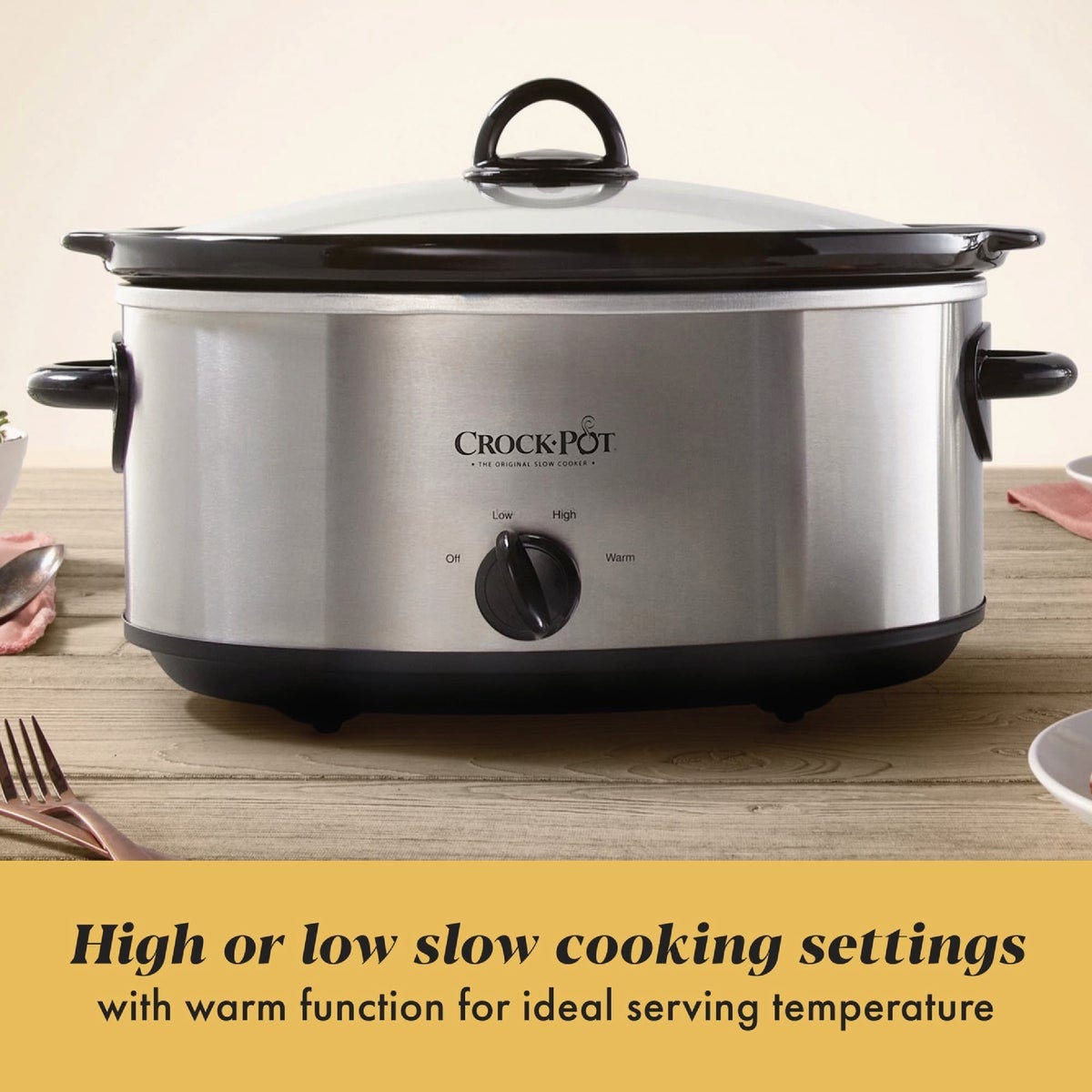 Crock-Pot 7 Qt. Stainless Steel Manual Slow Cooker - photo 3 Crock-Pot 7 Qt. Stainless Steel Manual Slow Cooker - photo 3