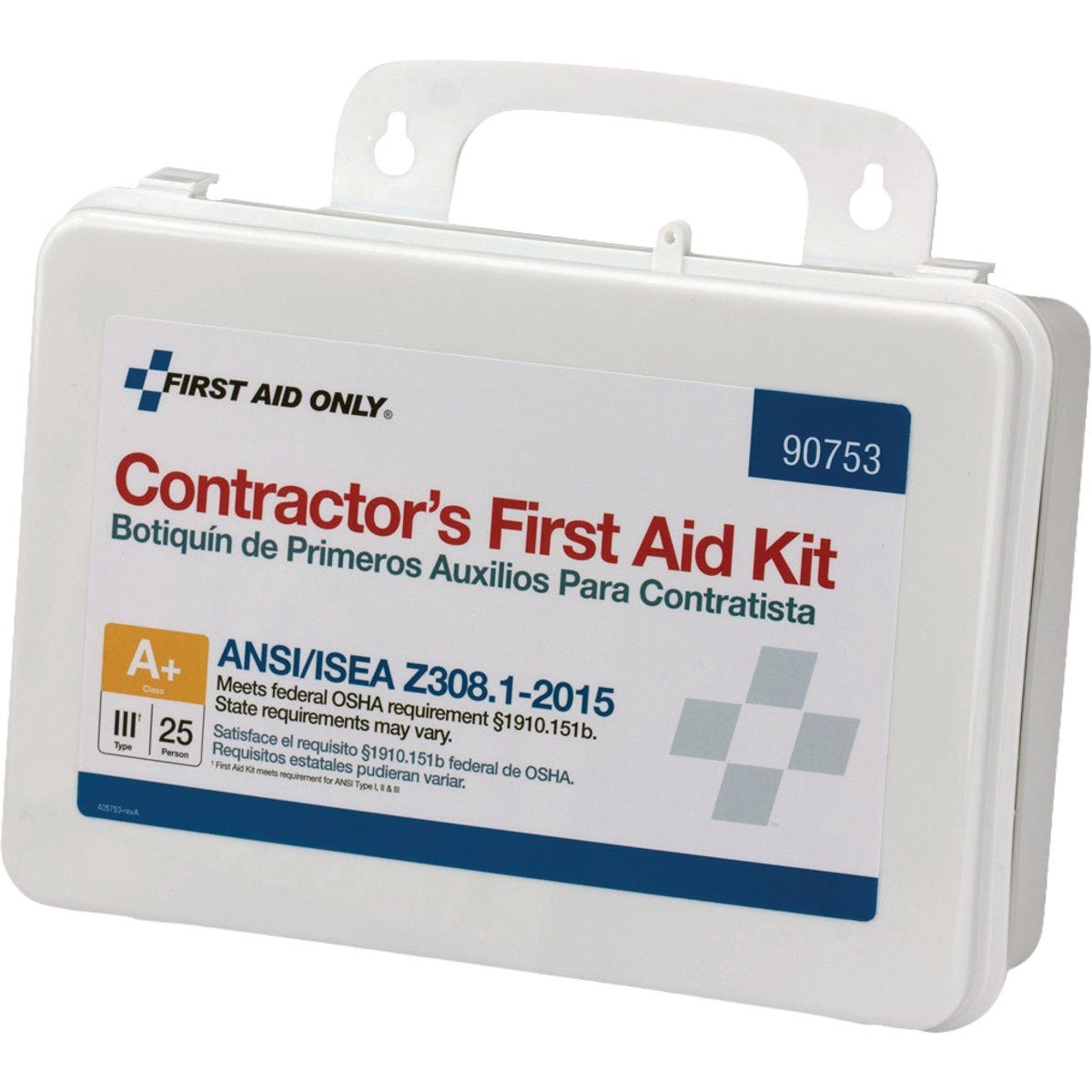 First Aid Only 25-Person Contractor First Aid Kit with Plastic Case (126-Piece) - photo 2 First Aid Only 25-Person Contractor First Aid Kit with Plastic Case (126-Piece) - photo 2