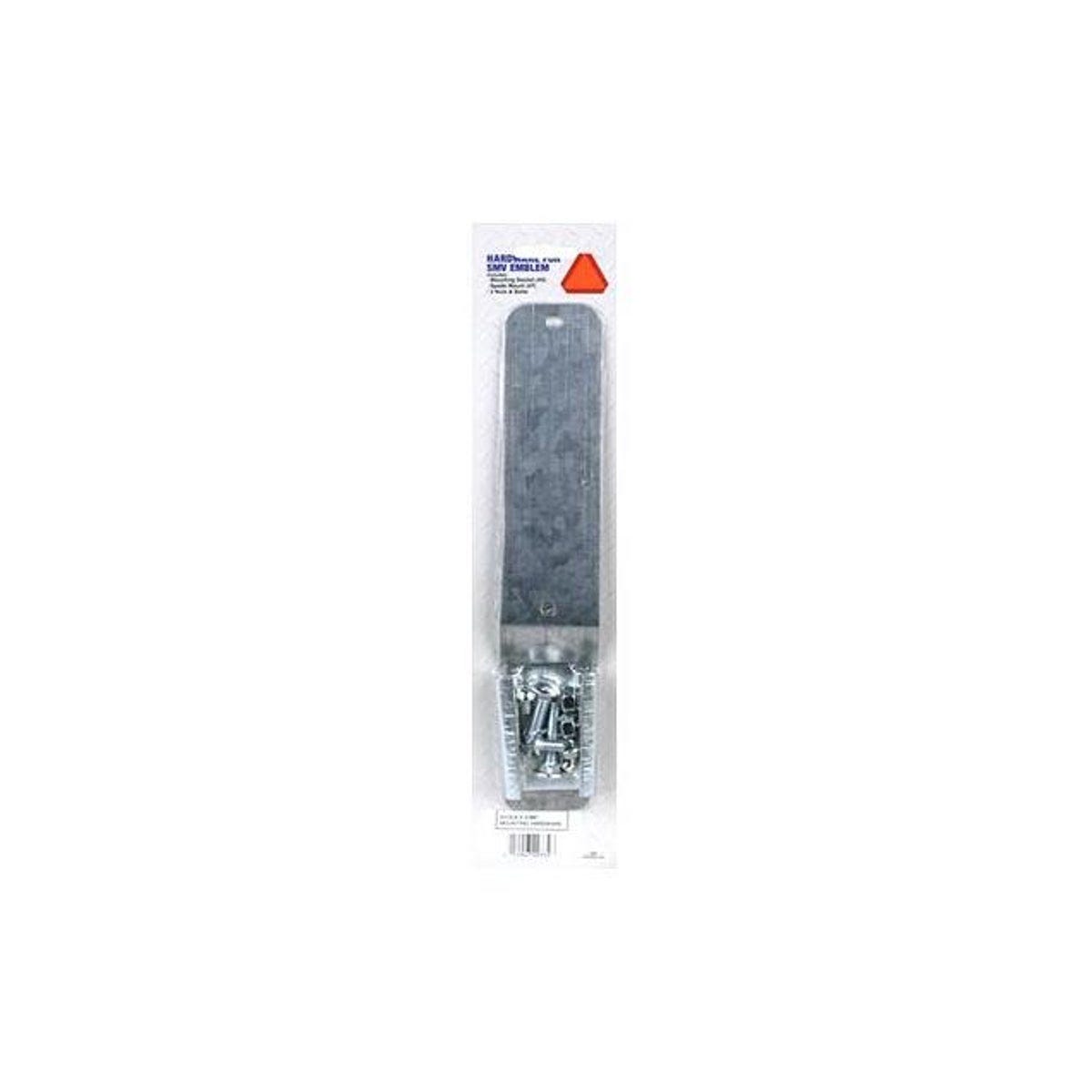 SMV Socket & Spade "Slow Moving" Vehicle Emblem Mounting Hardware Kit SMV Socket & Spade "Slow Moving" Vehicle Emblem Mounting Hardware Kit