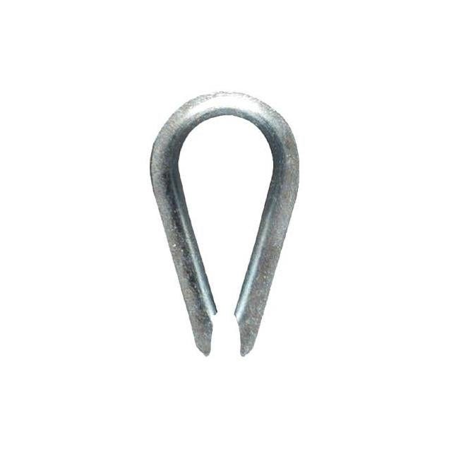 National Hardware 1/8 In. Zinc Rope Thimble National Hardware 1/8 In. Zinc Rope Thimble