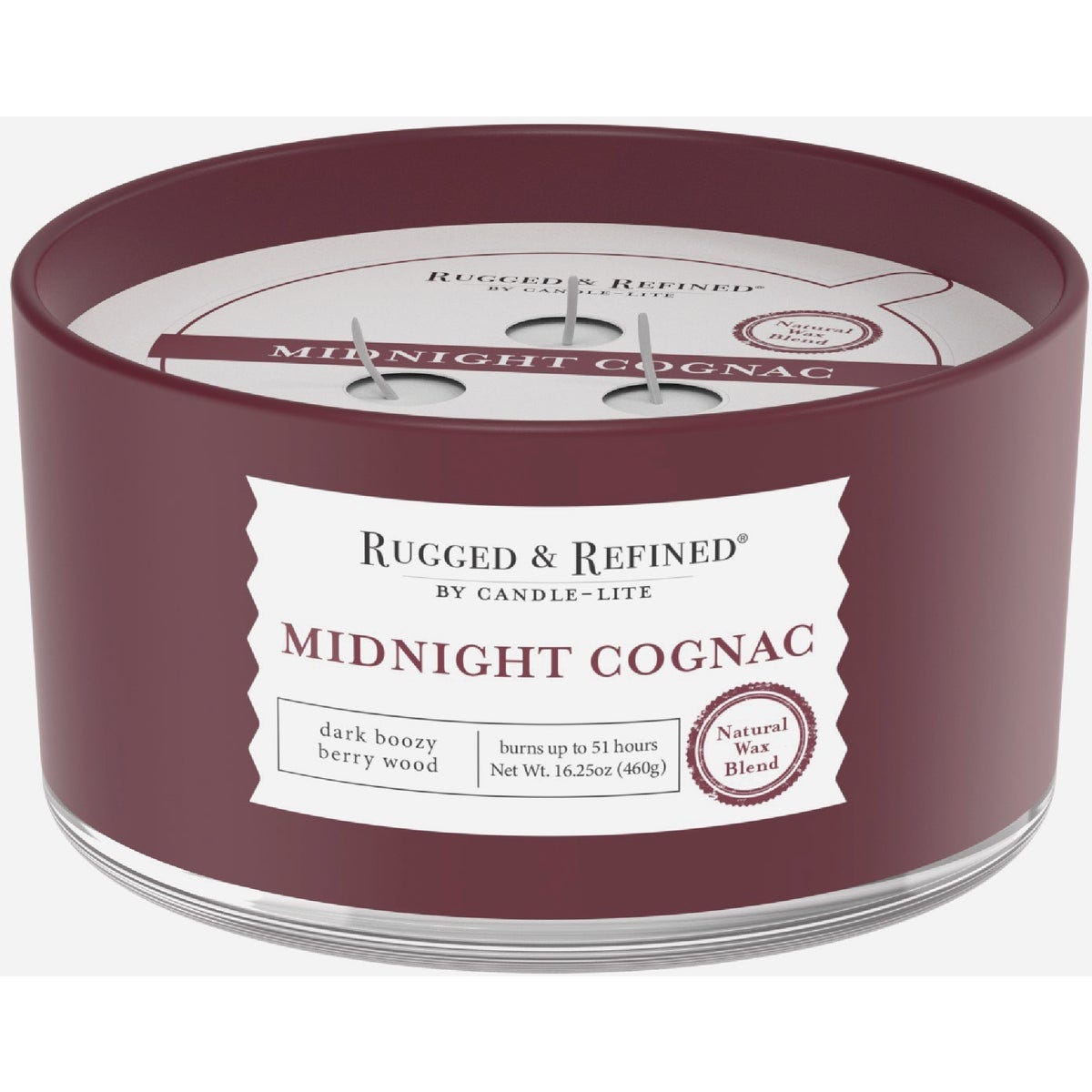 Rugged & Refined 16.25 Oz. Midnight Cognac Candle