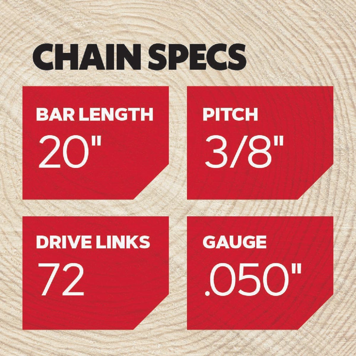 Oregon PowerCut 20 In. 72-Link Chainsaw Chain - photo 3