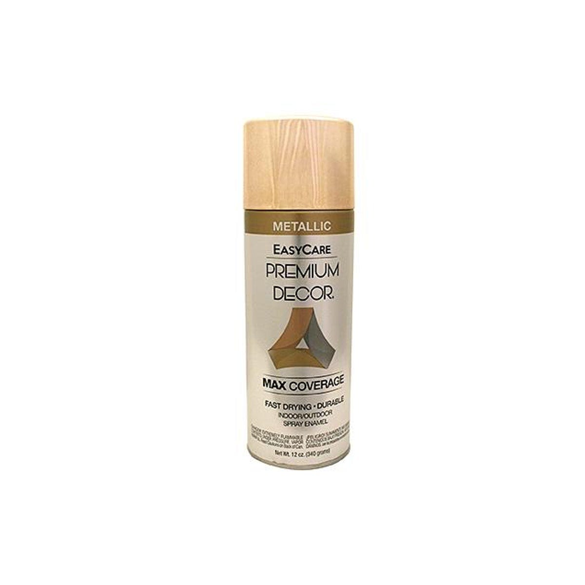 EasyCare Premium Decor 12 oz. Spray Paint, Gold EasyCare Premium Decor 12 oz. Spray Paint, Gold