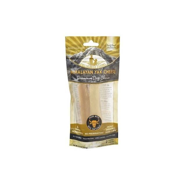 Fieldcrest Farms 2-Pack 4.6 Oz. Yak Cheese Dog Chew Treat Fieldcrest Farms 2-Pack 4.6 Oz. Yak Cheese Dog Chew Treat