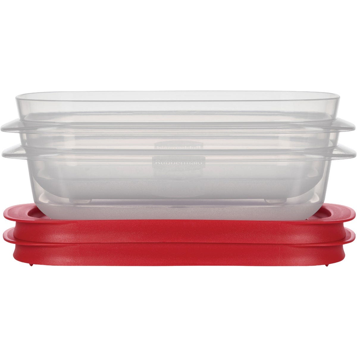 Rubbermaid 3.57-Cup EasyStore Rectangular Food Storage Container with Lid (2 Pack) - photo 3