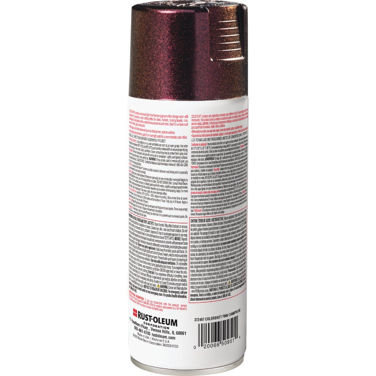 Rust-Oleum 11 Oz. Champagne Pink Color Shift Spray Paint - photo 3