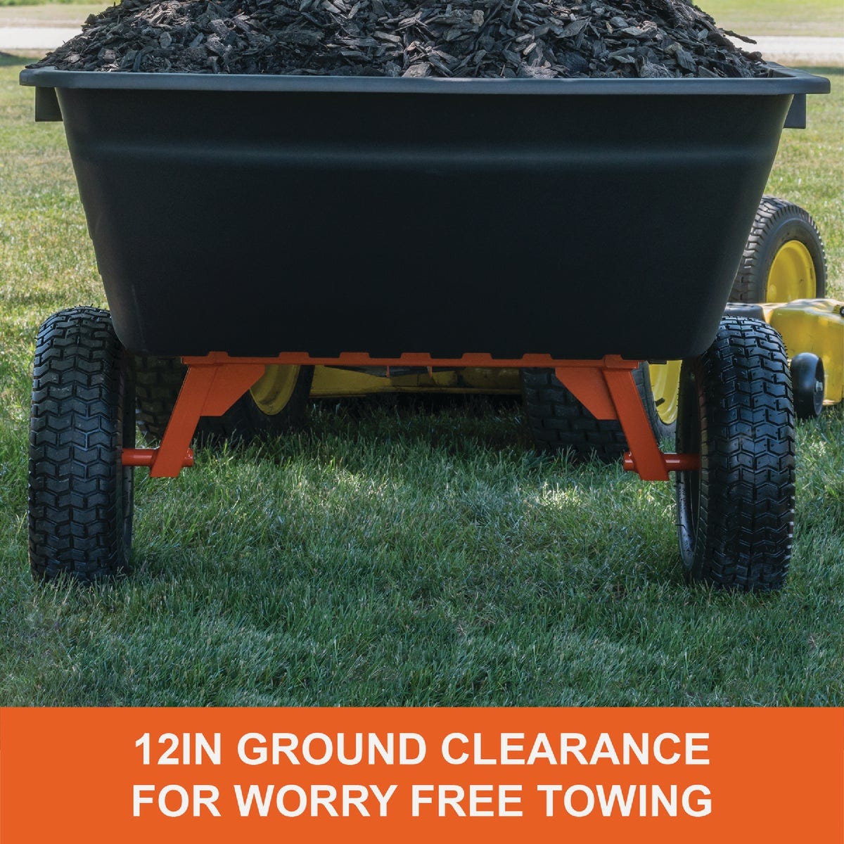 Agri-Fab 18 Cu ft. 1,000 Lb. Poly Swivel Steel Tow-Behind Dump Cart - photo 2 Agri-Fab 18 Cu ft. 1,000 Lb. Poly Swivel Steel Tow-Behind Dump Cart - photo 2