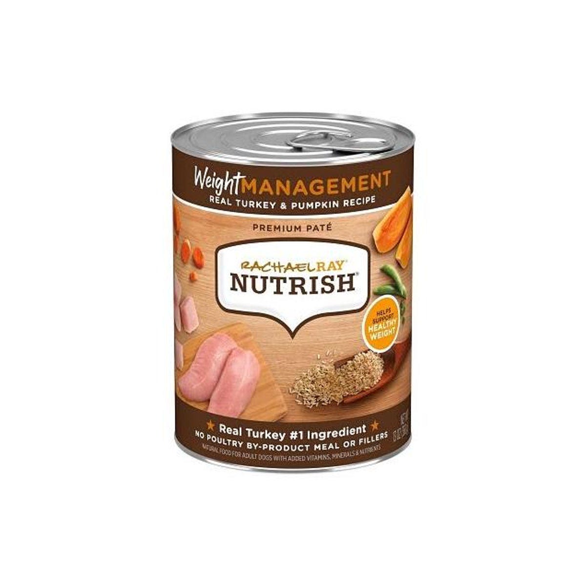 Rachael Ray Nutrish Real Turkey & Pumpkin Weight Management Wet Dog Food, 13 Oz. Can Rachael Ray Nutrish Real Turkey & Pumpkin Weight Management Wet Dog Food, 13 Oz. Can