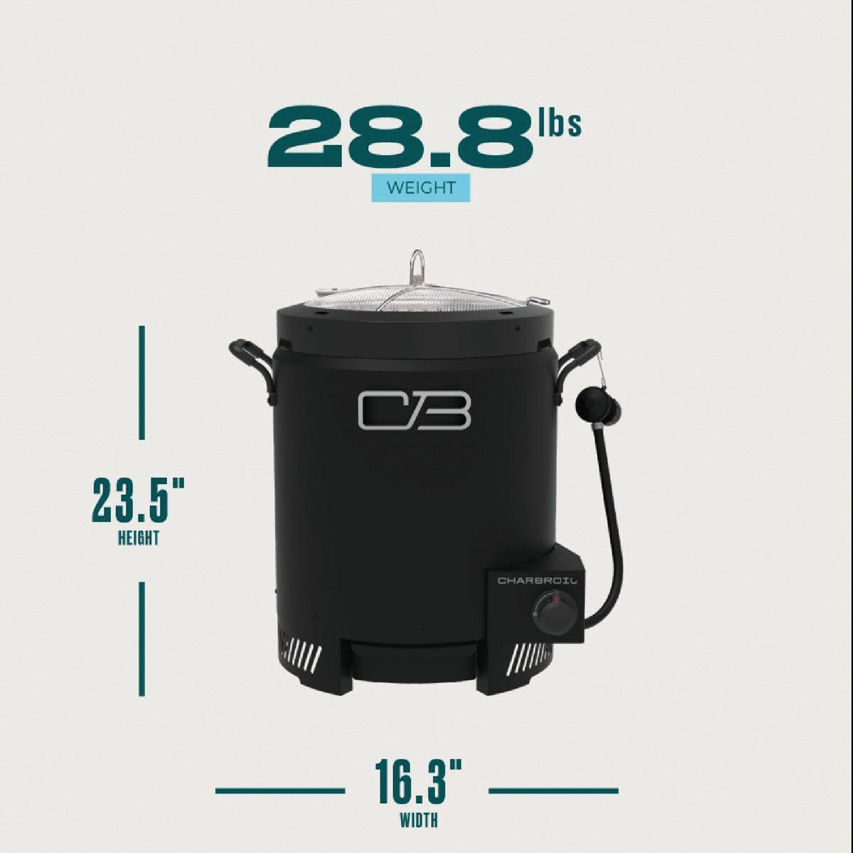 Char-Broil Big Easy 16 Lb. Stainless Steel Oil-Less Turkey Outdoor Fryer - photo 4