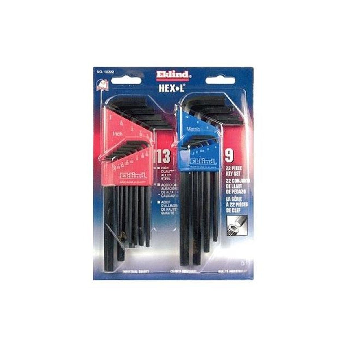 Eklind Hex-L Key Set (22-Piece)