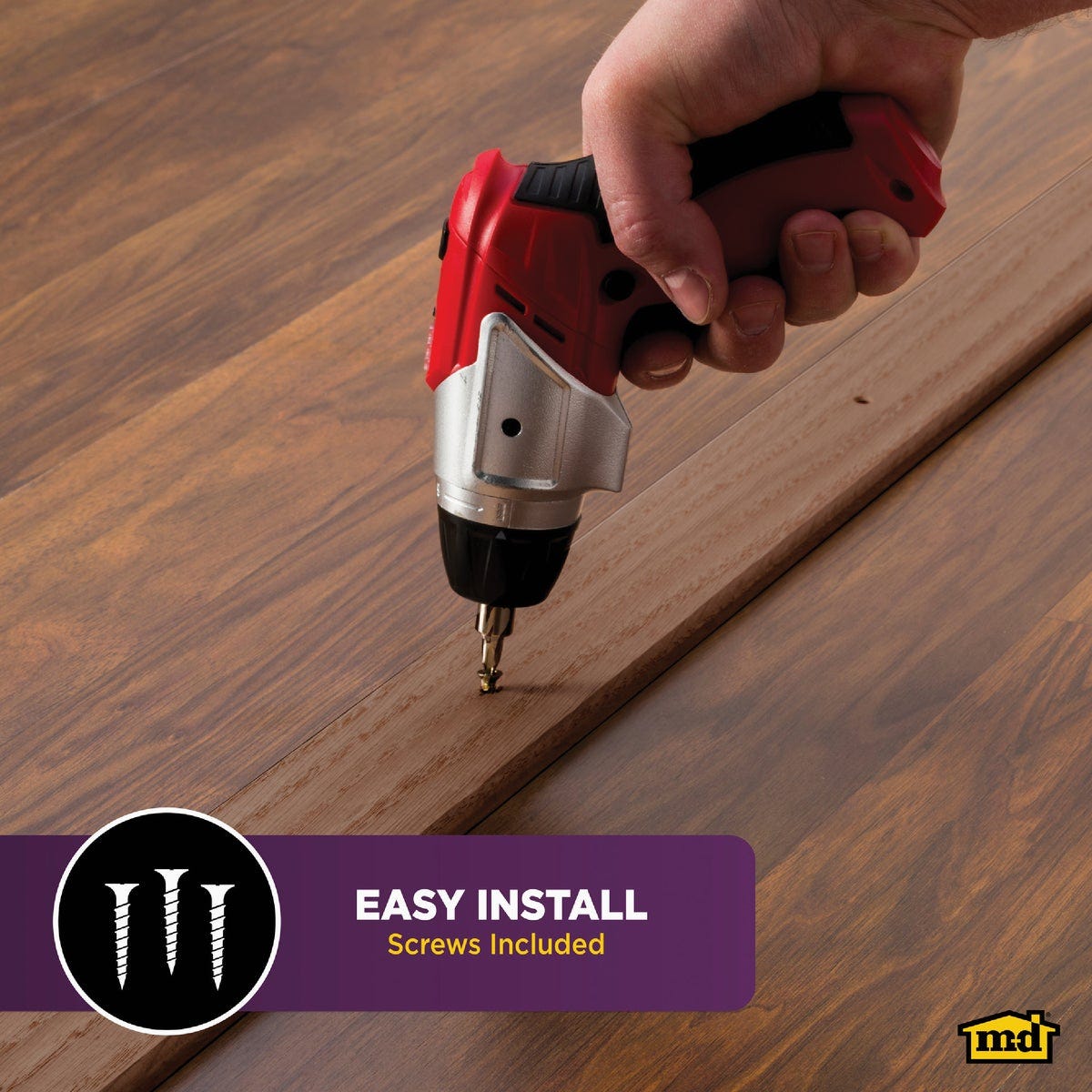 M-D Building Products 2-1/2 In. x 72 In. Unfinished Hardwood Seam Binder with Screws - photo 3 M-D Building Products 2-1/2 In. x 72 In. Unfinished Hardwood Seam Binder with Screws - photo 3
