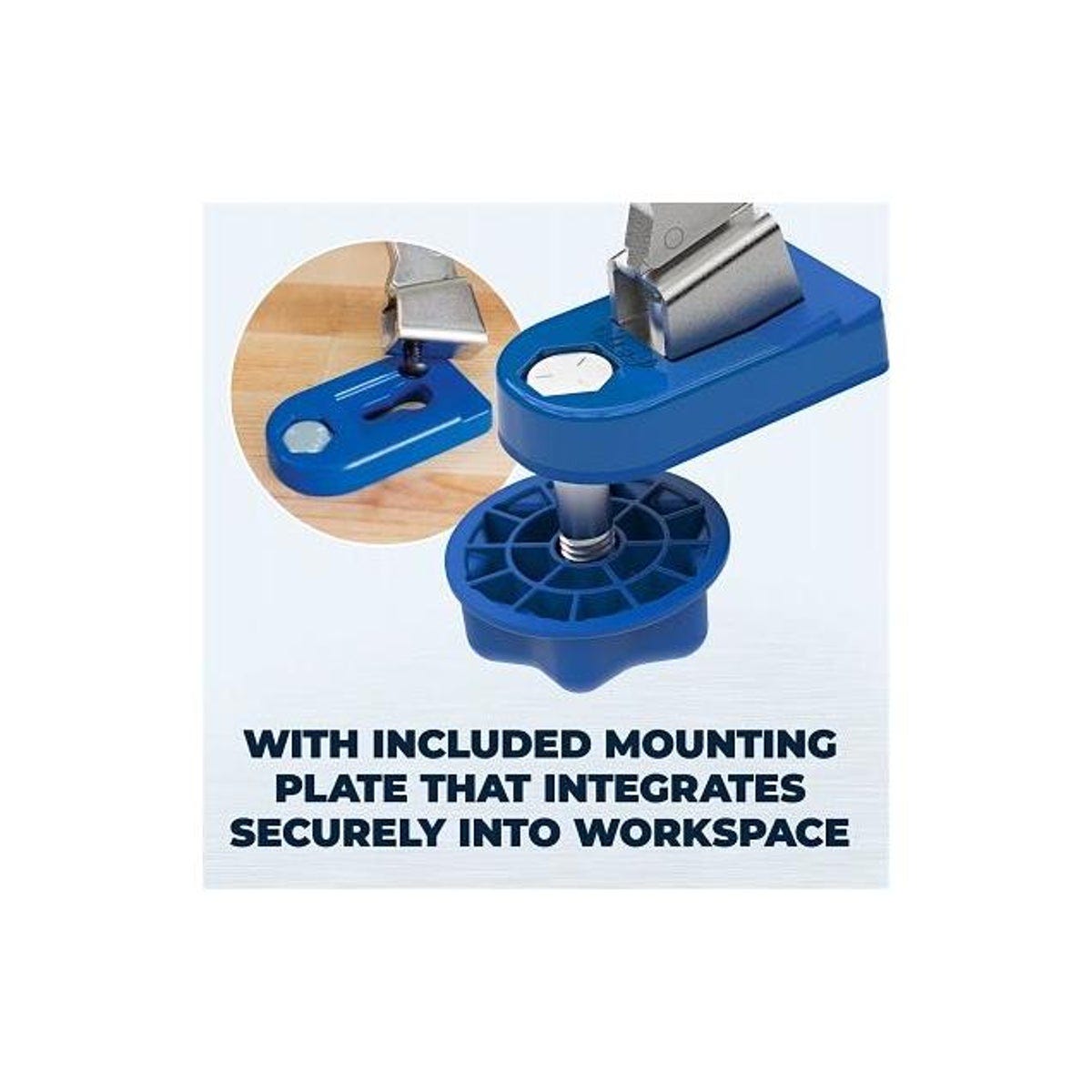 Kreg Durable Cast Aluminum Bench Clamp With Base - photo 2 Kreg Durable Cast Aluminum Bench Clamp With Base - photo 2