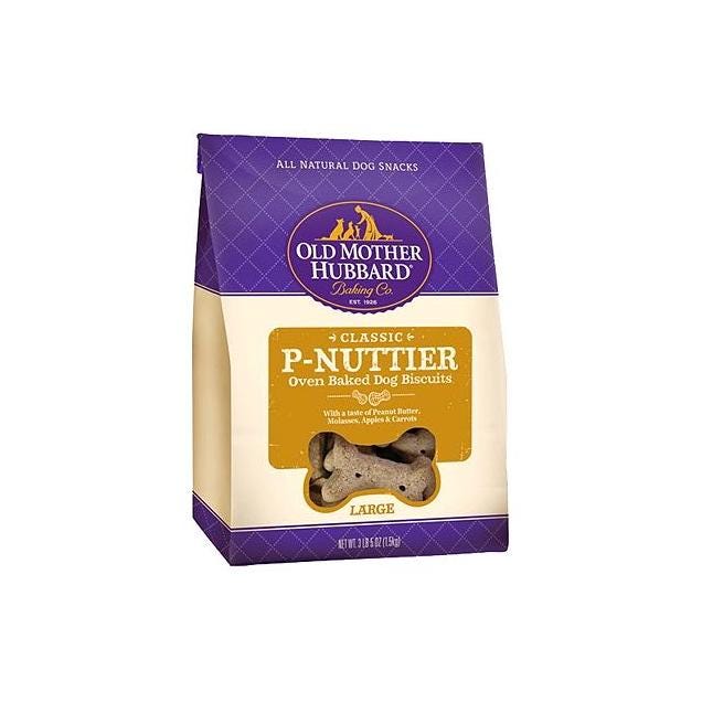 Old Mother Hubbard 3.5 Lb. Large P-Nuttier Biscuits Dog Treat