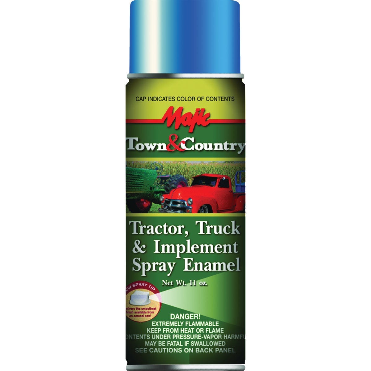 Majic Tractor, Truck & Implement Spray Enamel, Ford Blue, 12 Oz. - photo 2 Majic Tractor, Truck & Implement Spray Enamel, Ford Blue, 12 Oz. - photo 2