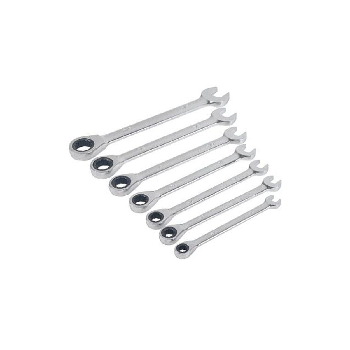 Master Mechanic SAE Ratcheting Wrench Set (7-Piece)