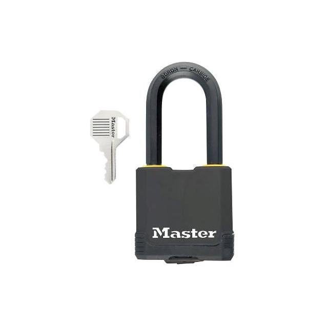 Master Lock Magnum 2 In. Keyed Padlock with 2 In. Long Shackle & All-Weather Cover