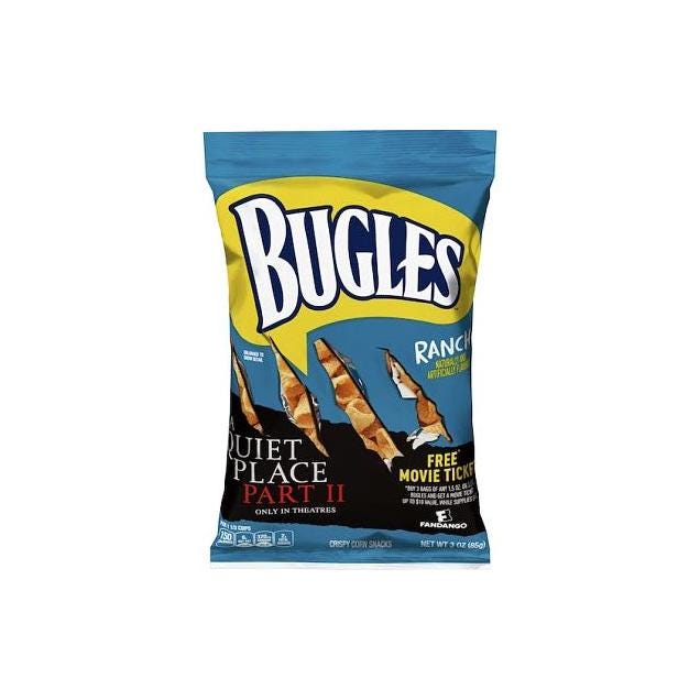 Bugles 3 Oz. Ranch Corn Snack