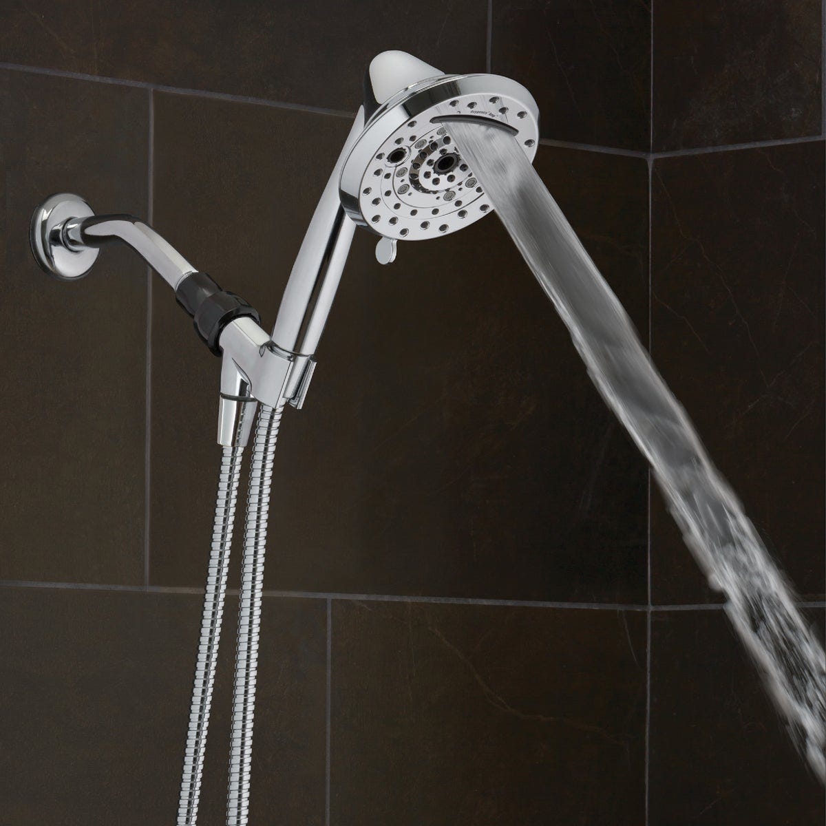 Oxygenics Amp 10-Spray 1.8 GPM Handheld Showerhead, Chrome - photo 5 Oxygenics Amp 10-Spray 1.8 GPM Handheld Showerhead, Chrome - photo 5