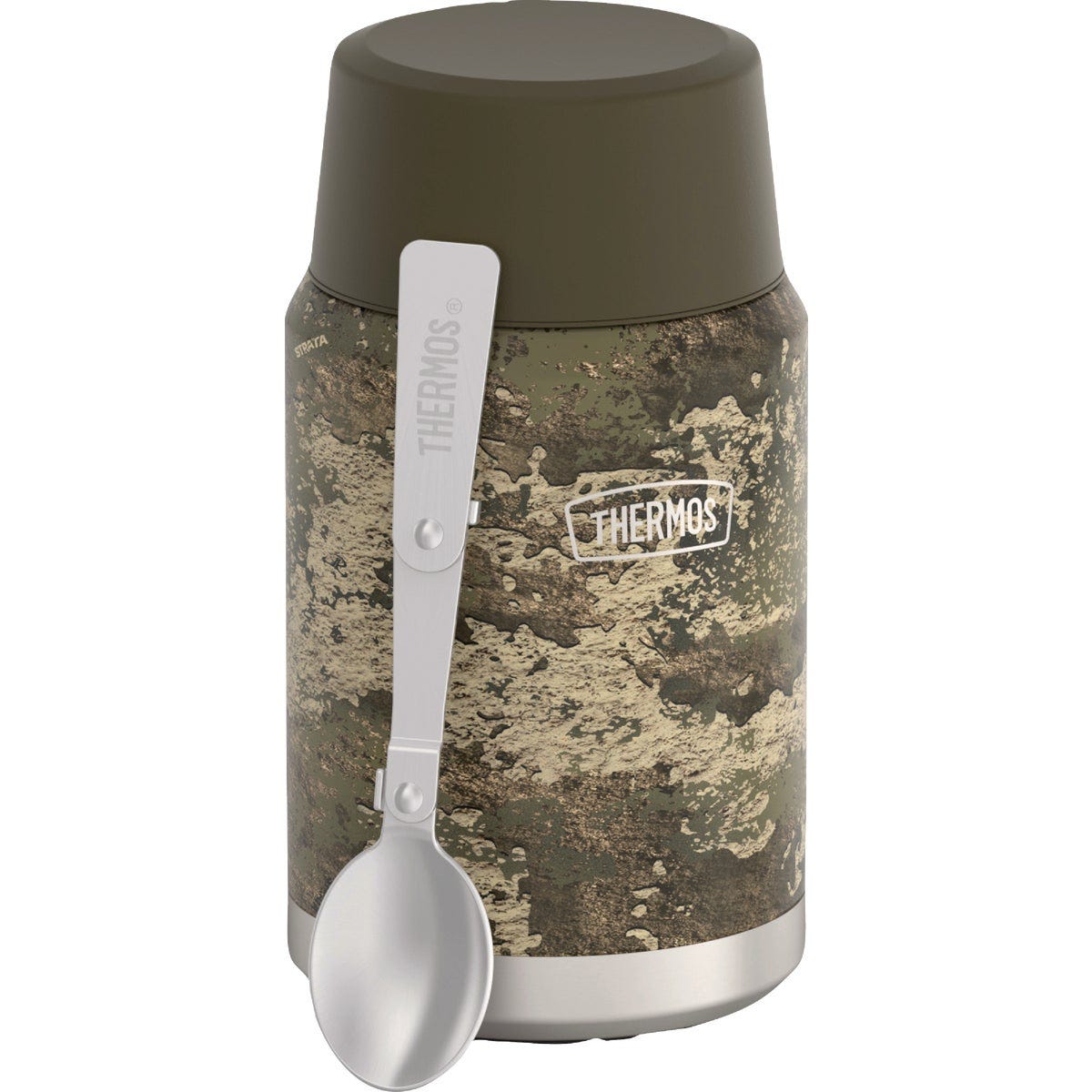 Thermos 24 Oz. Icon Camo Food Jar with Stainless Steel Spoon Thermos 24 Oz. Icon Camo Food Jar with Stainless Steel Spoon