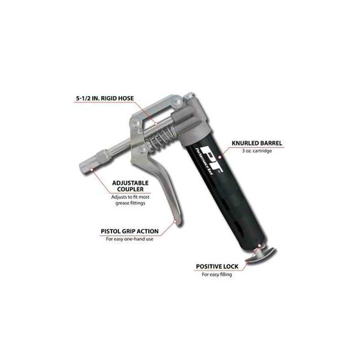 Performance Tool Mini Pistol Grip Grease Gun - photo 4