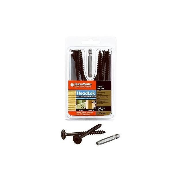 Fastenmaster Headlok Screws, 2-7/8 In. (12-Pack) | True Value Hardware