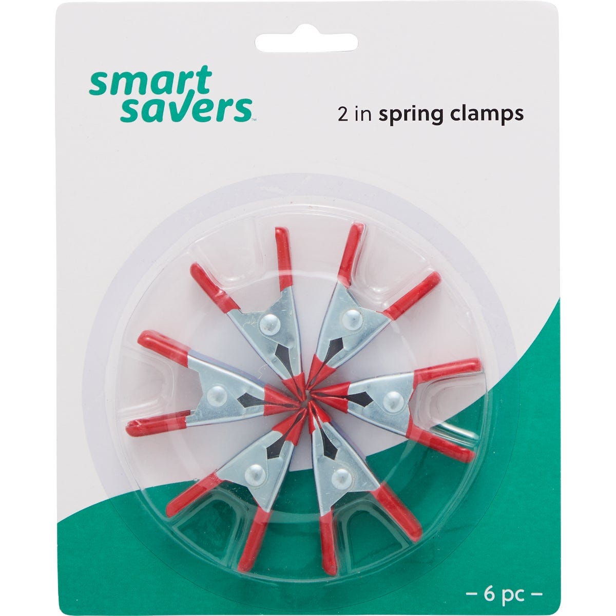 Smart Savers 2 In. Metal Spring Clamp Set (6-Piece) Smart Savers 2 In. Metal Spring Clamp Set (6-Piece)