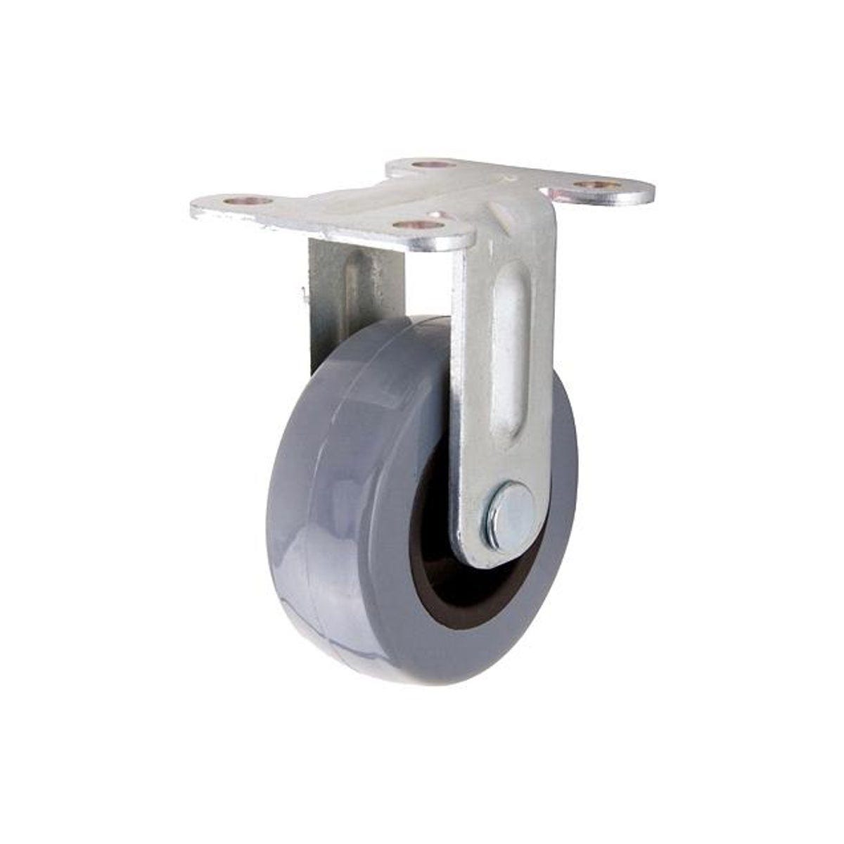 Richelieu 2 In. TPR Rigid Plate Caster Richelieu 2 In. TPR Rigid Plate Caster