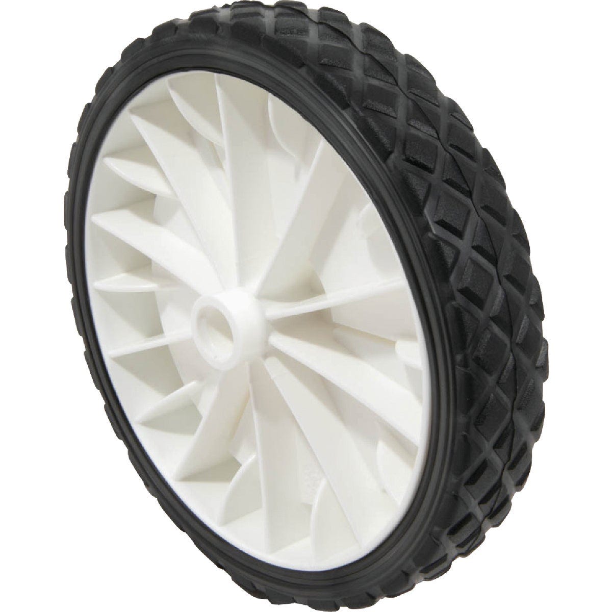 Arnold 7 In. Diamond Tread Offset Hub Wheel Arnold 7 In. Diamond Tread Offset Hub Wheel