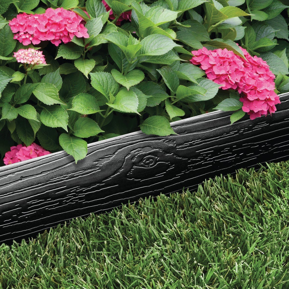 Master Mark 5 In. x 20 Ft. Black Terrace Board Lawn Edging with Stakes - photo 2