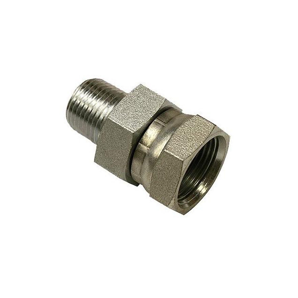 Apache 1/2 In. MP x 3/4 In. FP Swivel Hydraulic Adapter
