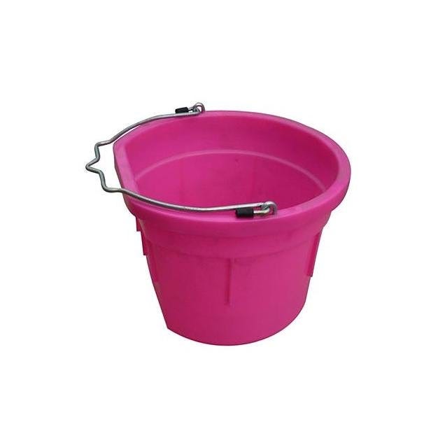 Master Rancher 8 Qt. Hot Pink Resin Flat Sided Utility Bucket Master Rancher 8 Qt. Hot Pink Resin Flat Sided Utility Bucket