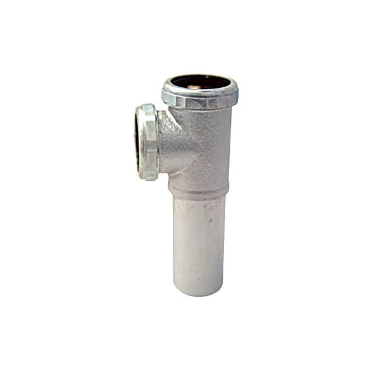 Master Plumber 1-1/2 In. O.D. Kitchen Drain End Outlet Tee & Tailpiece