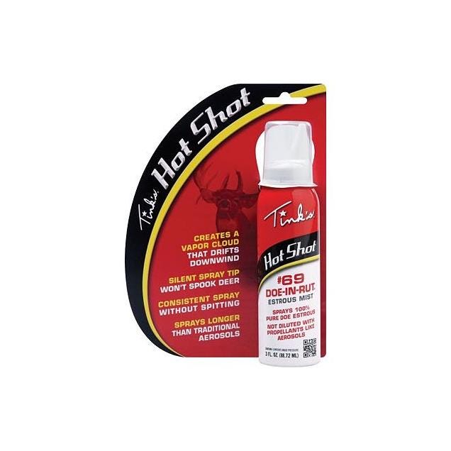 Tink's Hot Shot 3 Oz. #69 Doe-in-Rut Lure Mist
