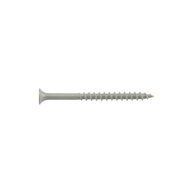 Hillman Fas-n-Tite Wood Screws, Phillips Head, Gray Ceramic Exterior, 1-1/4 x #8 (5 Lb.)