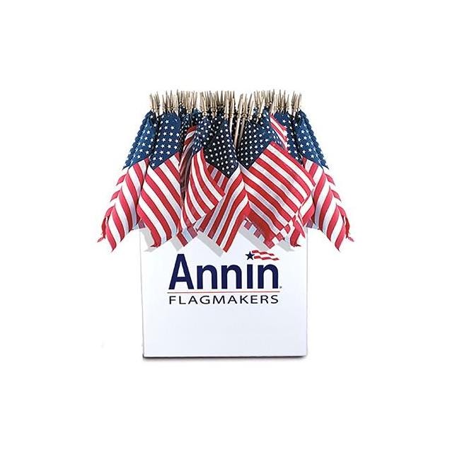 Annin 8 In. x 12 In. U.S. Handheld Flag