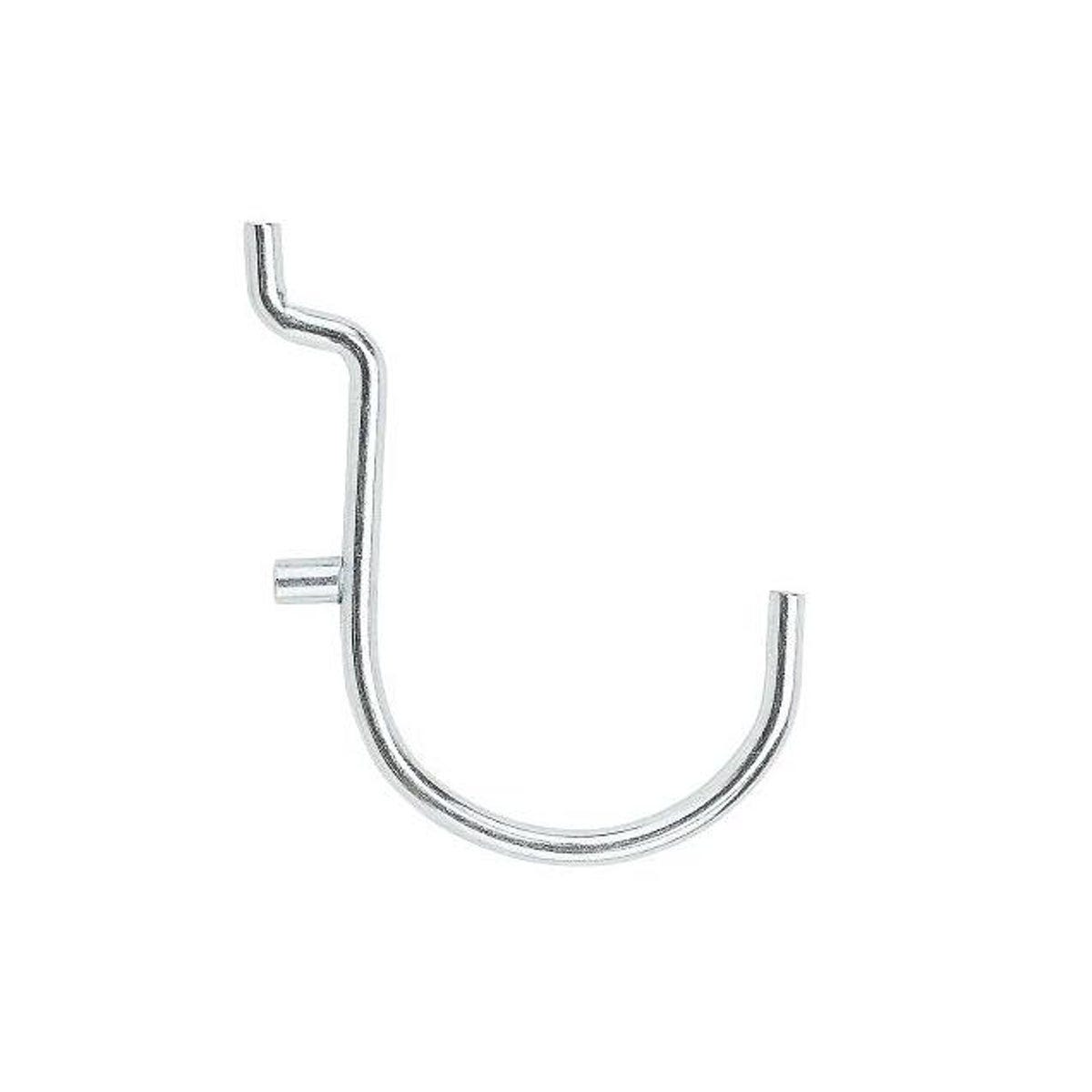 National Hardware 1-1/2 In. Zinc-Plated Curved Pegboard Hooks (5-Pack)