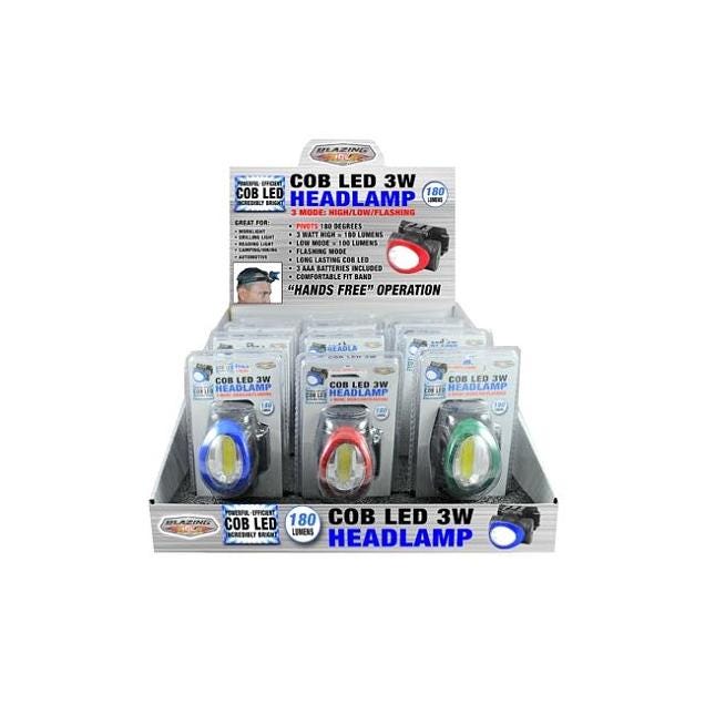Shawshank 180 Lumens 3W LED Head Lamp Shawshank 180 Lumens 3W LED Head Lamp