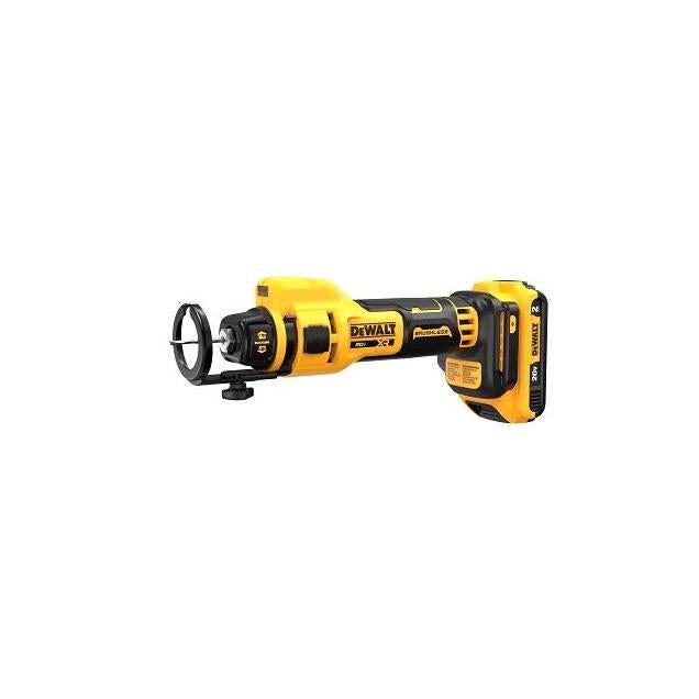 DEWALT 20V MAX Cordless Brushless Drywall Cutout Tool, Battery & Charger