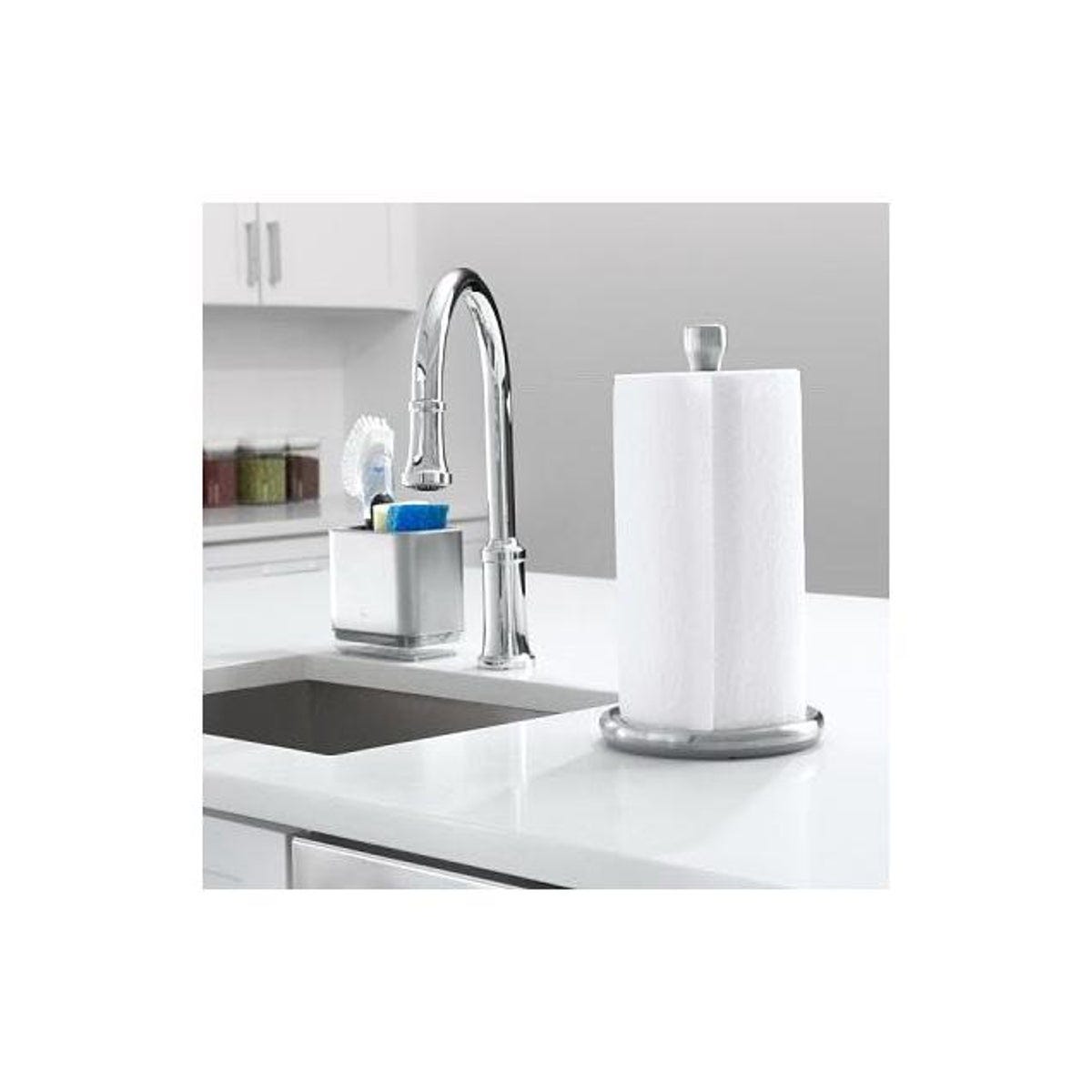 OXO Stainless Steel Non-Slip Base Good Grips Steady Paper Towel Holder - photo 2