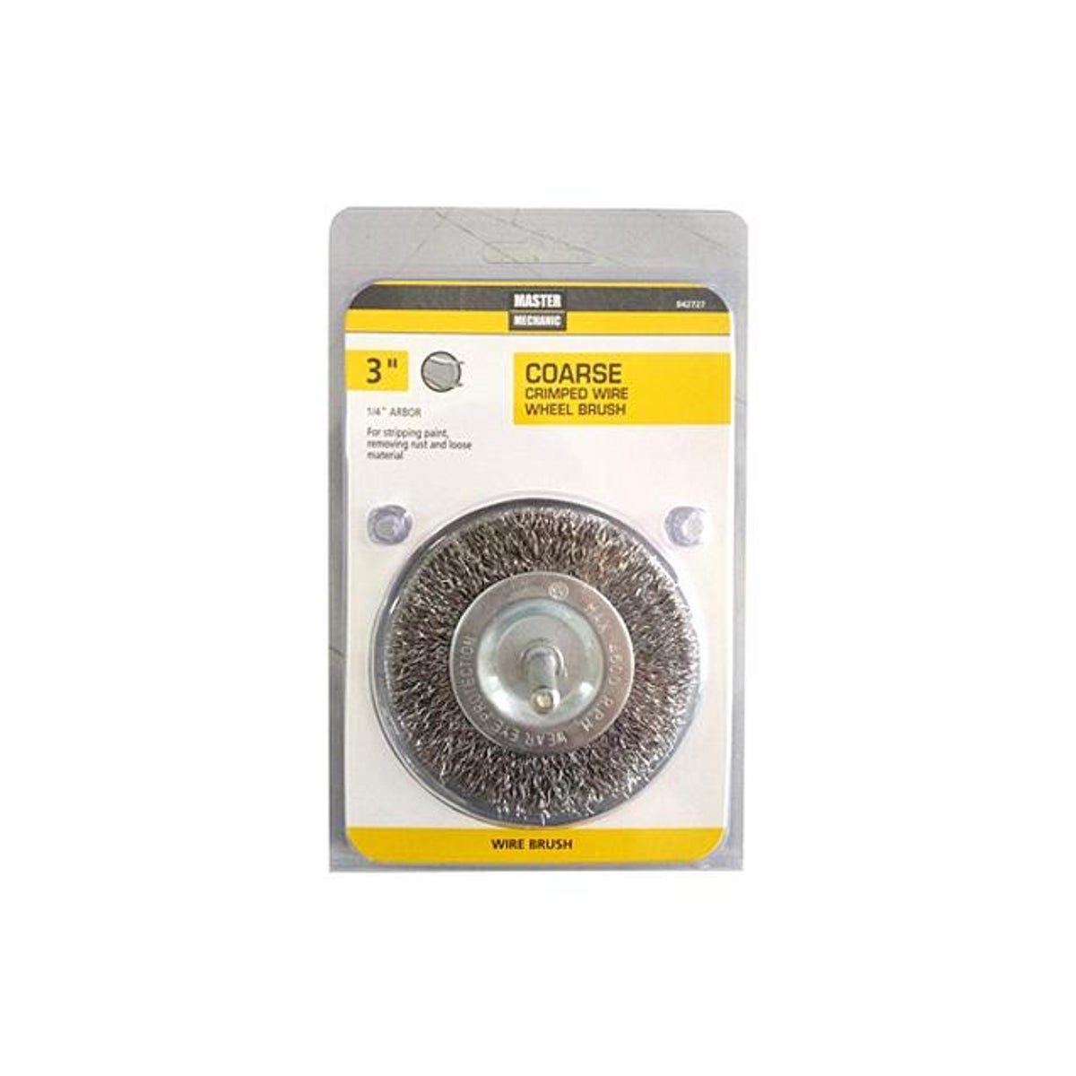 Master Mechanic 3 In. Coarse Drill-Mounted Wire Wheel Master Mechanic 3 In. Coarse Drill-Mounted Wire Wheel
