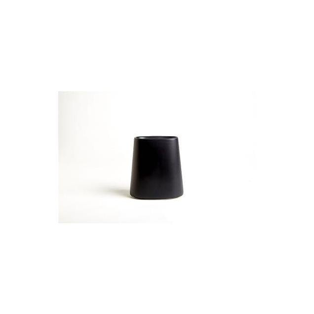Moda At Home Crater Matte Black Ceramic Toothbrush Holder Moda At Home Crater Matte Black Ceramic Toothbrush Holder